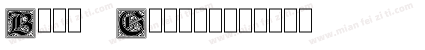 Brut Gothic字体转换